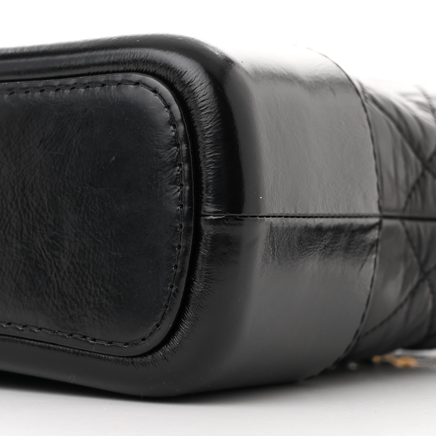 Chanel Aged Calfskin Quilted New Medium Gabrielle Hobo Black 10 of 11