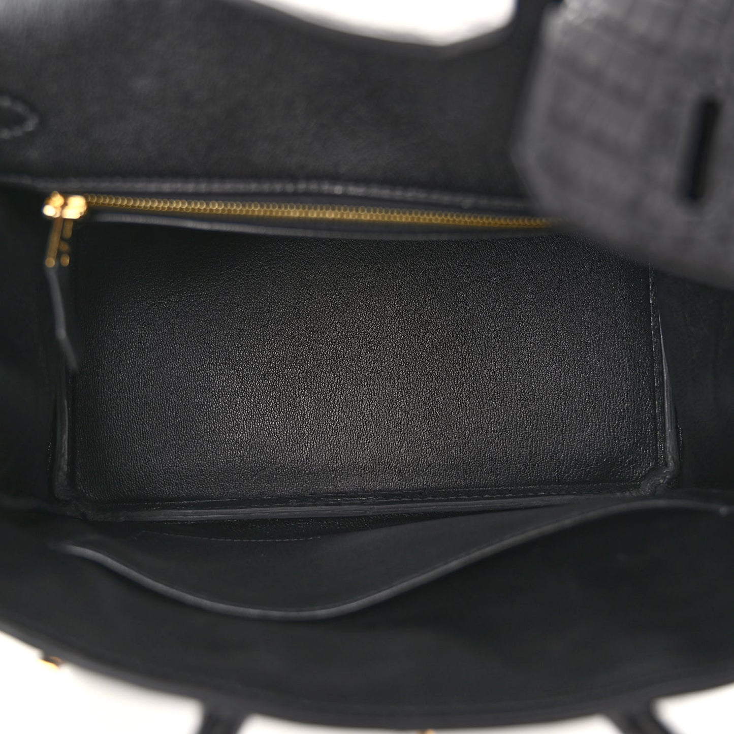 Matte Alligator Birkin 25 Black