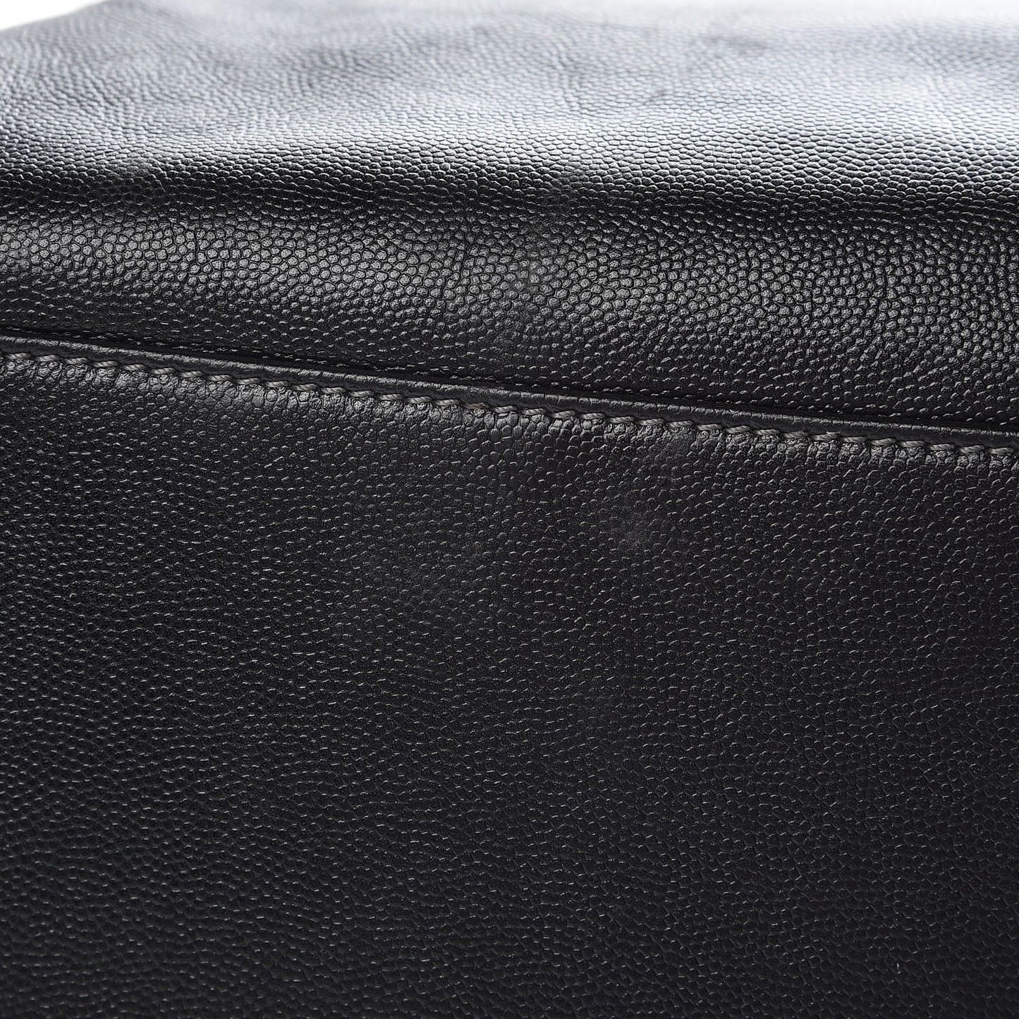 Caviar Large Cerf Executive Shopper Tote Black