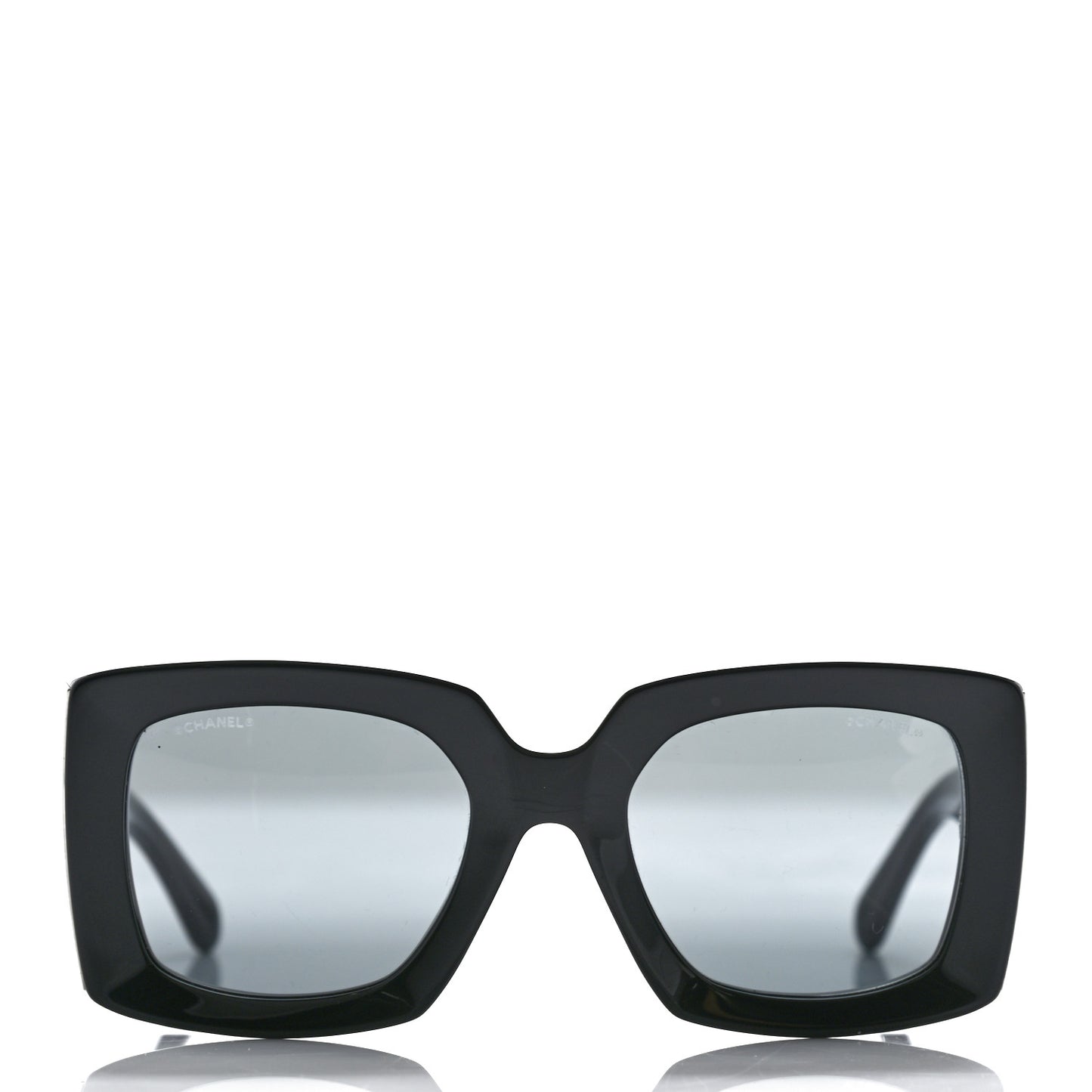 Square CC Sunglasses Black
