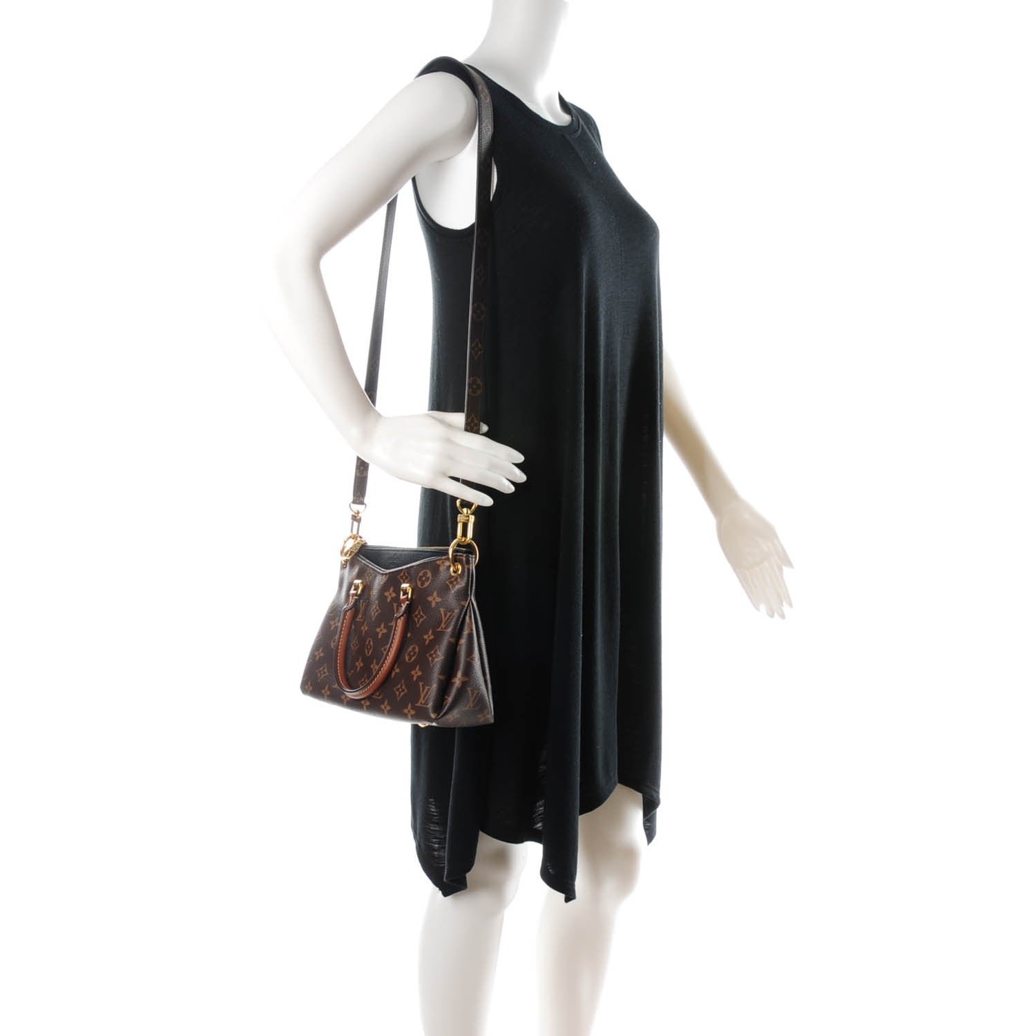 Louis Vuitton Monogram Pallas BB Black 2 of 7
