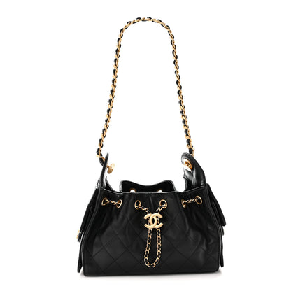 Chanel Caviar Quilted Mini Chanel 25 Handbag Black 1 of 10