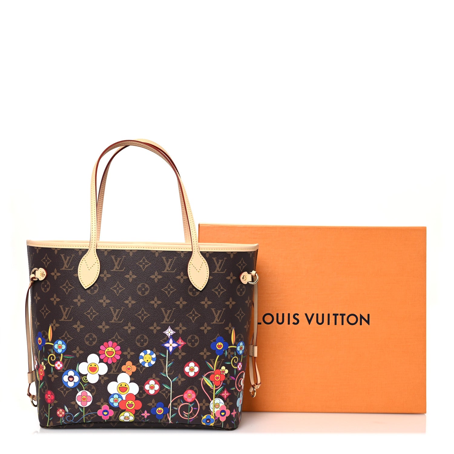 Louis Vuitton LV X TM Monogram Flowers Neverfull MM 11 of 11