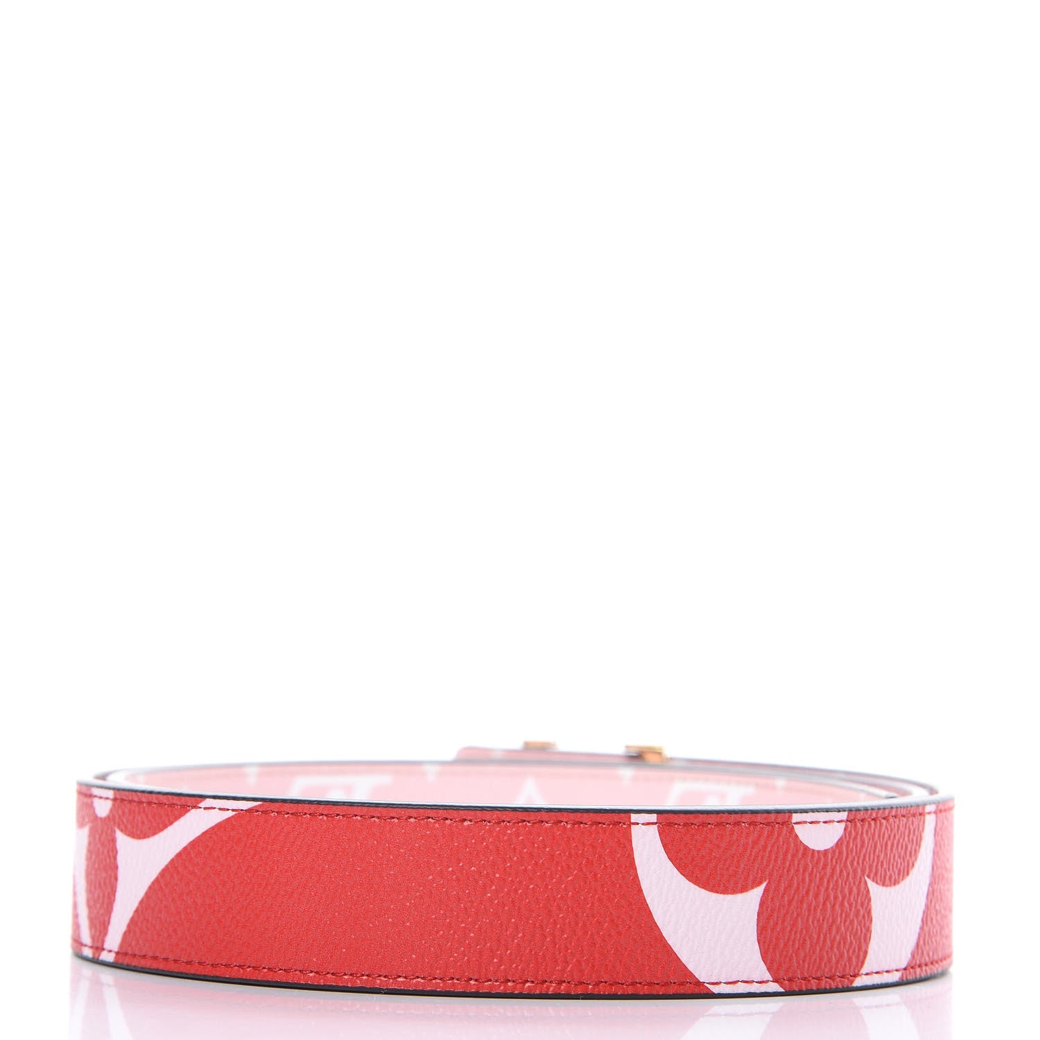 Louis Vuitton Monogram Giant 30mm LV Initiales Reversible Belt 90 36 Rouge 4 of 6