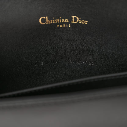 Christian Dior Lambskin Cannage Lady Dior Pouch Black 8 of 11