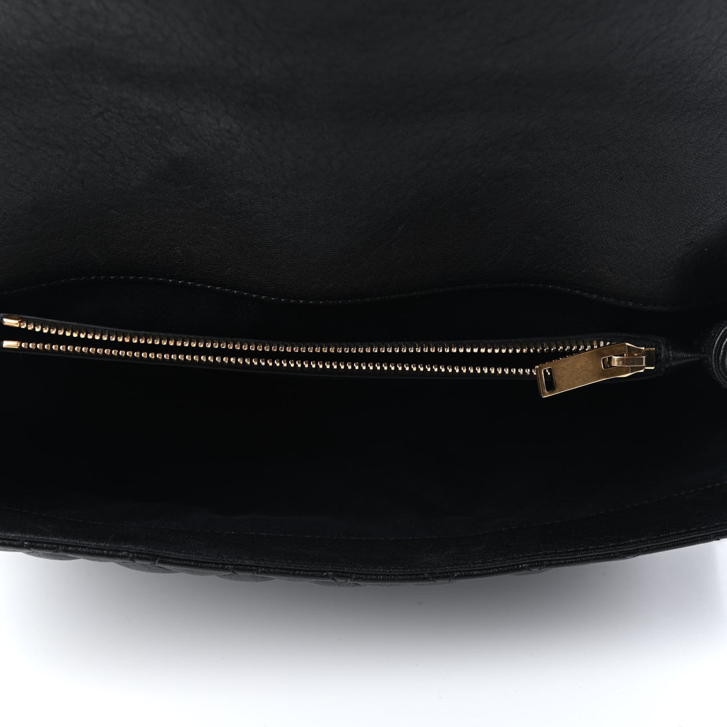 Calfskin Mixed Matelasse Triquilt Large Monogram Satchel Black