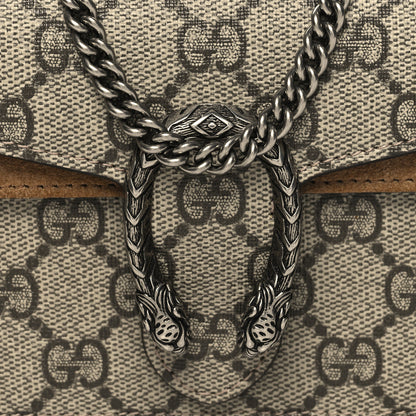 Gucci GG Supreme Monogram Super Mini Dionysus Shoulder Bag Taupe 7 of 10
