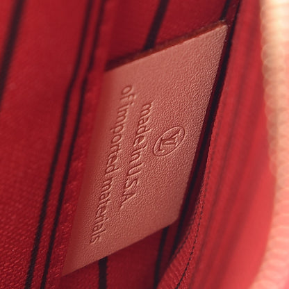 Louis Vuitton Monogram Neverfull MM GM Pochette Cherry 7 of 8