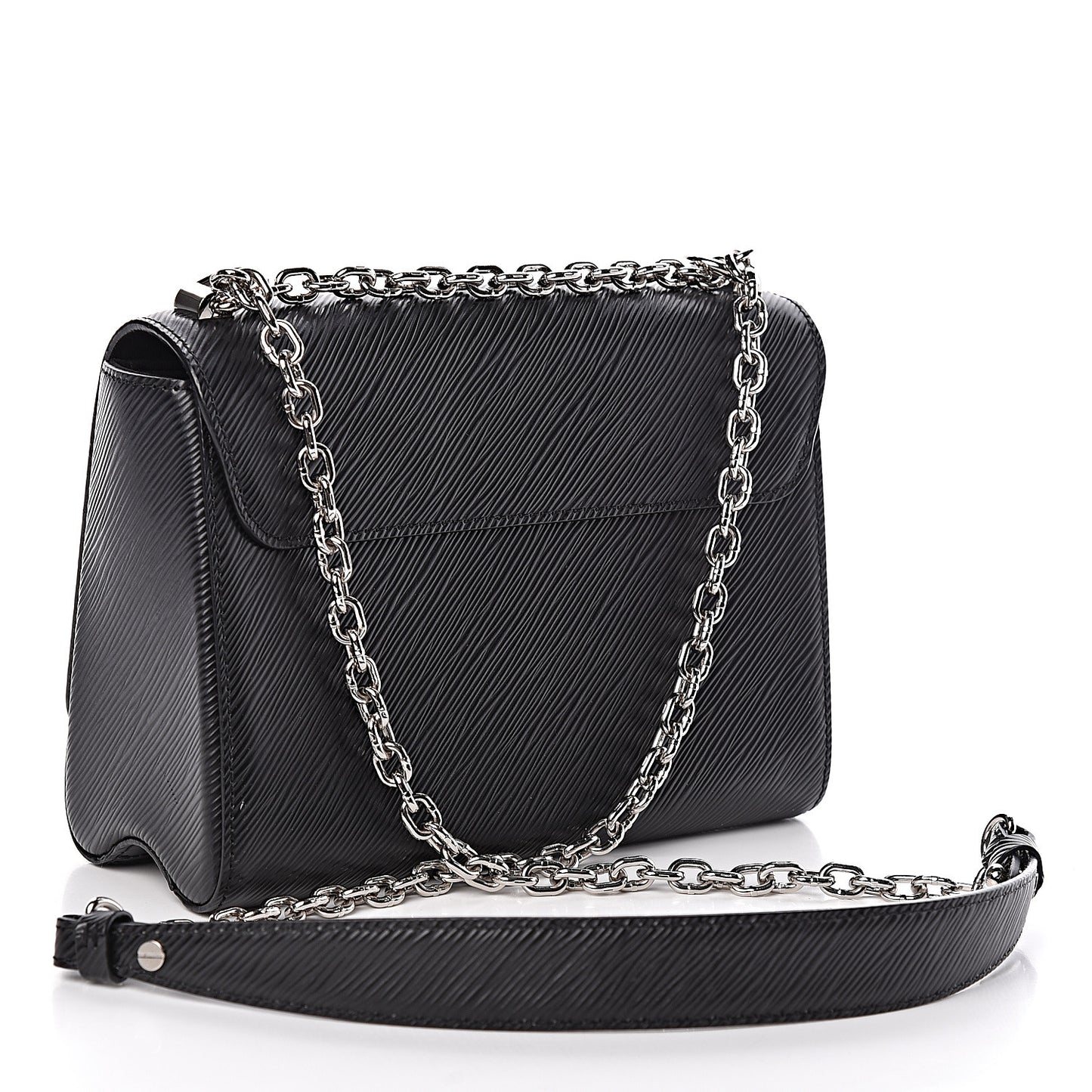 Epi Twist Shoulder Bag MM Black