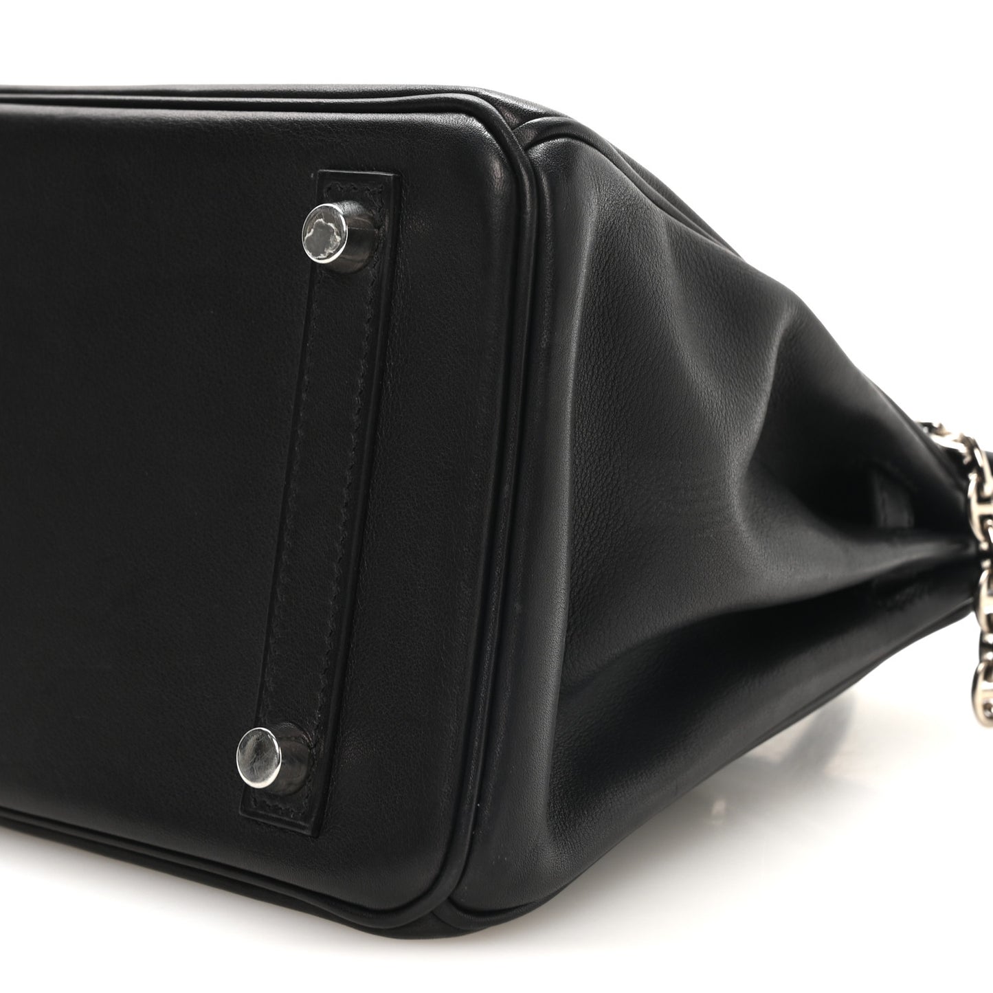 Veau Volupto Rock Birkin 25 Black