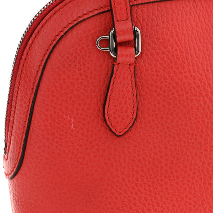 Gucci Calfskin Mini Dome Bag Sporting Red 10 of 11