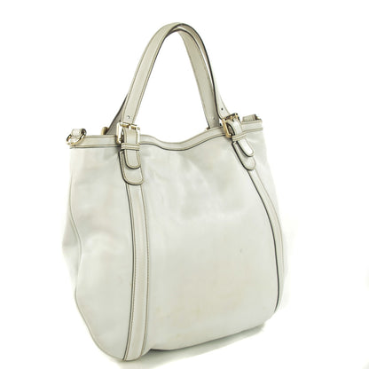 Gucci Calfskin Medium Britt Hobo Off White 3 of 7