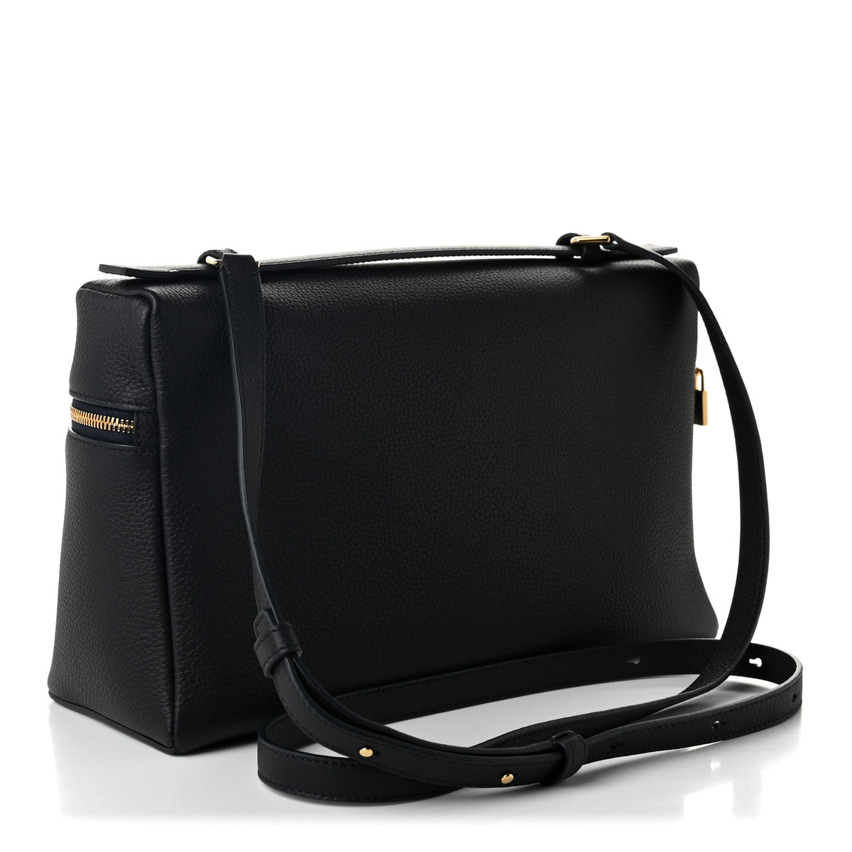 Grained Calfskin Extra Bag L27 Navy