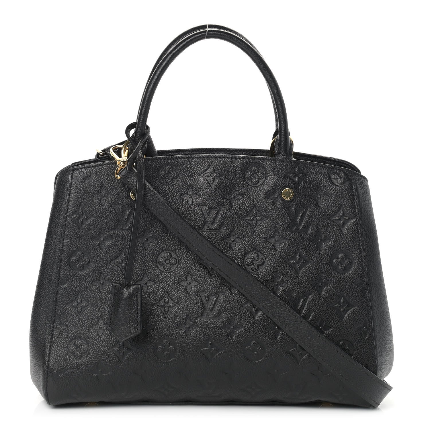 Louis Vuitton Empreinte Montaigne MM Black 1 of 13