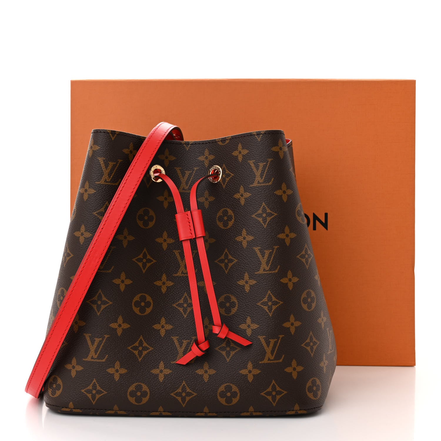 Louis Vuitton Monogram Neonoe MM Coquelicot 10 of 10