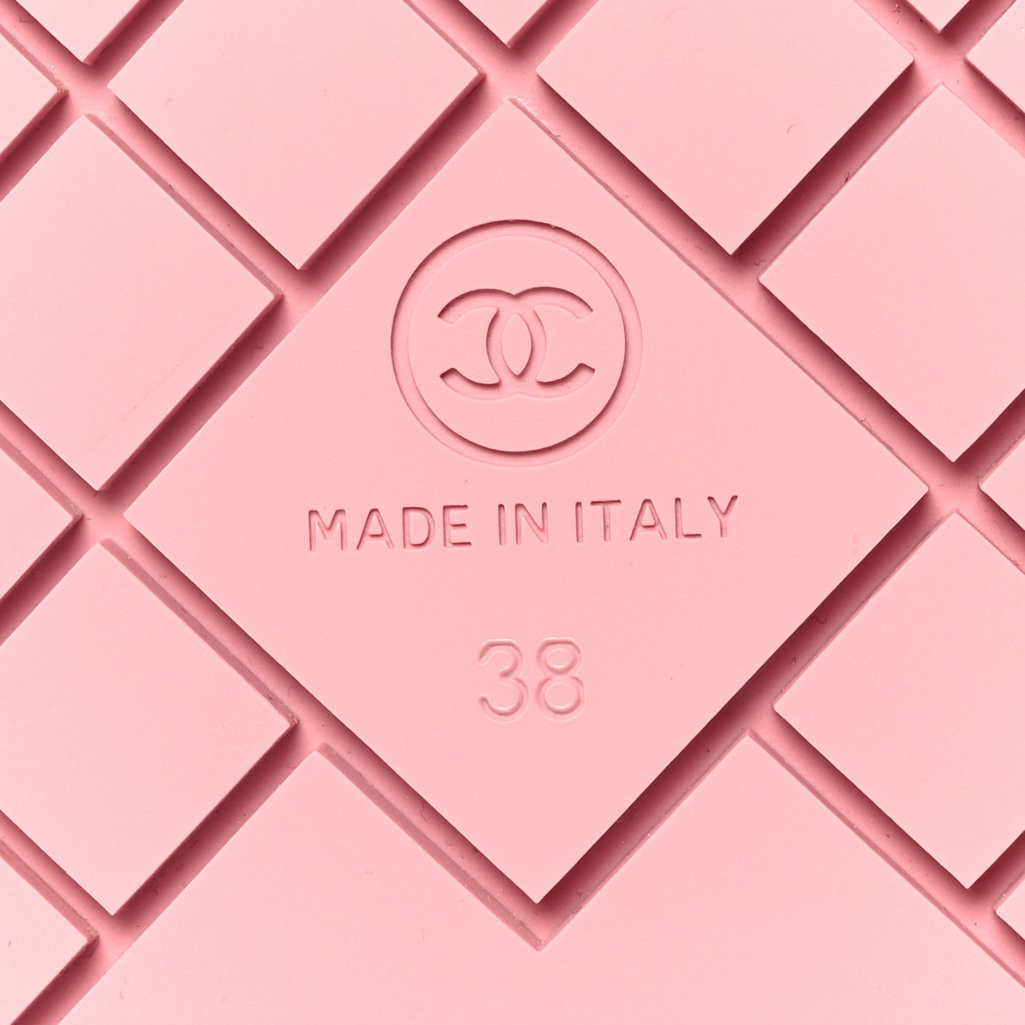 Shearling CC Flat Mules 38 Pink