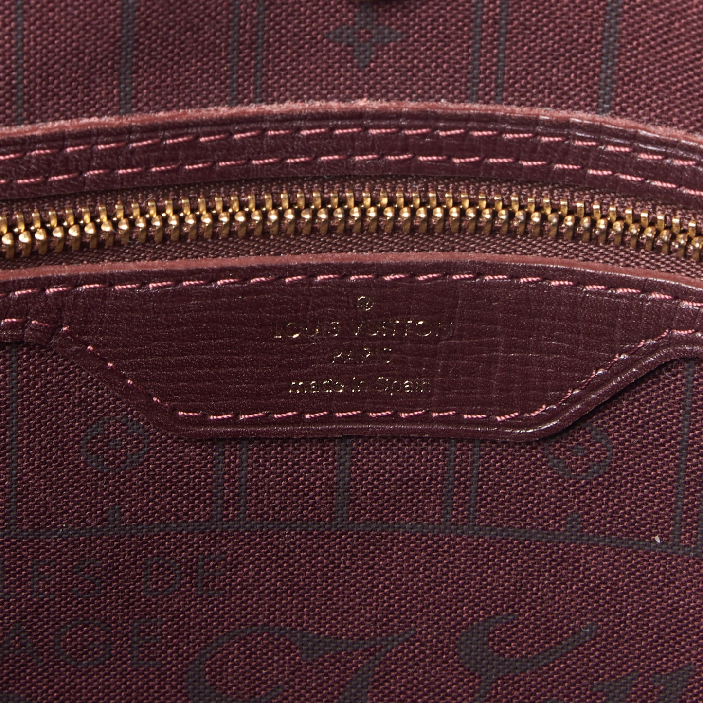 Monogram Idylle Neverfull MM Sepia