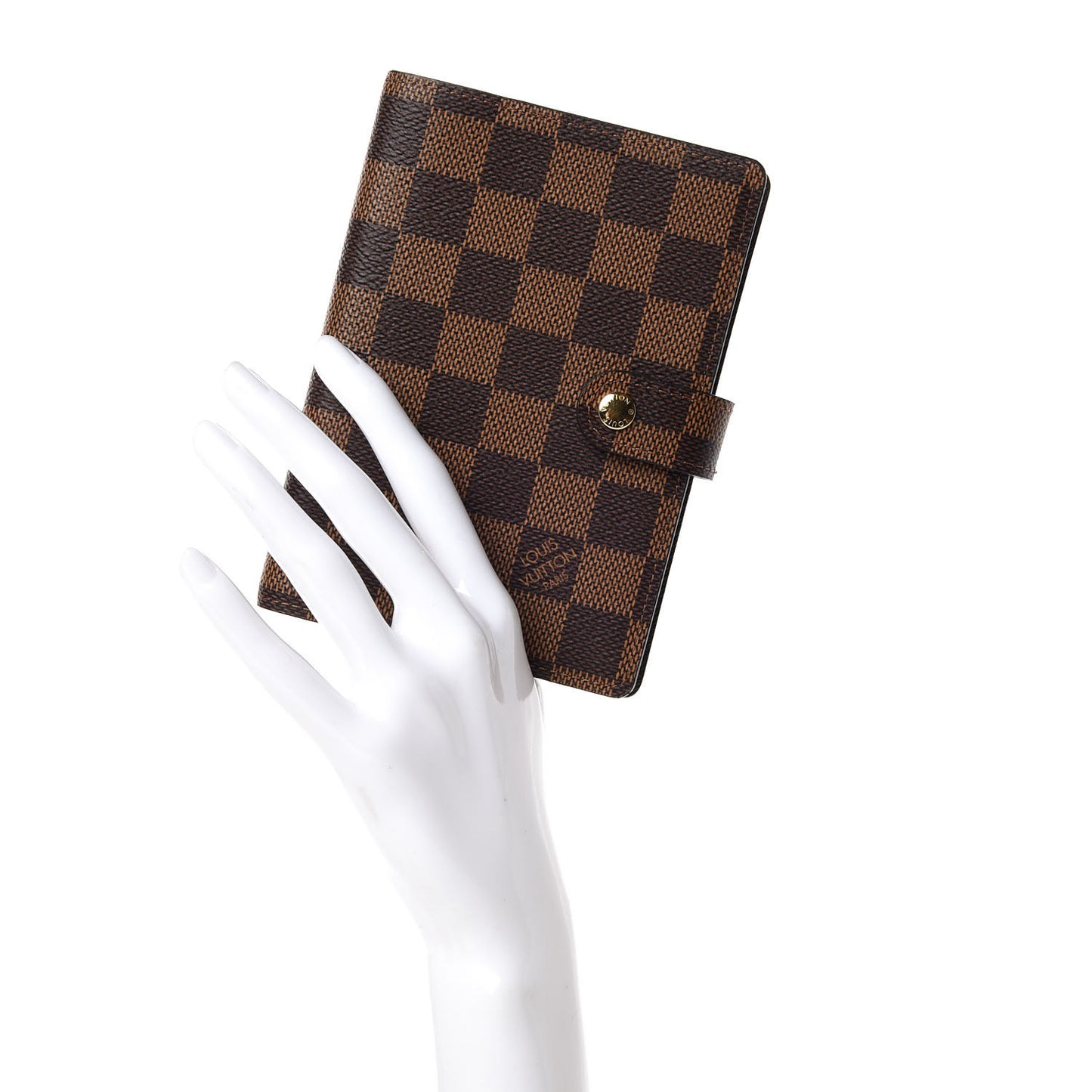 Damier Ebene Small Ring Agenda Cover
