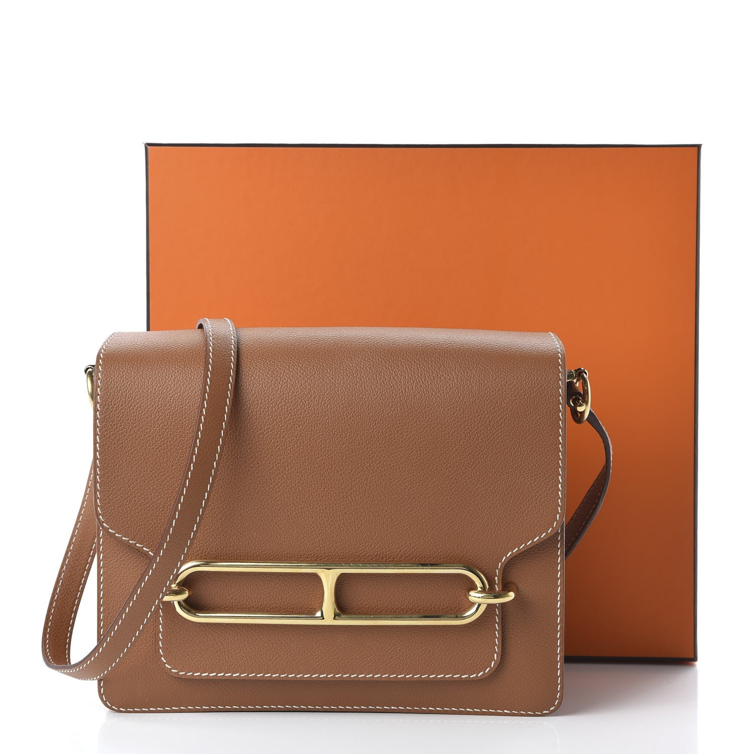 Hermes Evercolor Sac Roulis 23 Gold 10 of 10