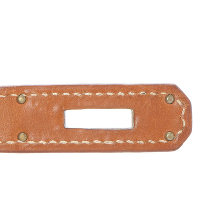 Hermes Natural Barenia Kelly Retourne 32 Fauve 18 of 40