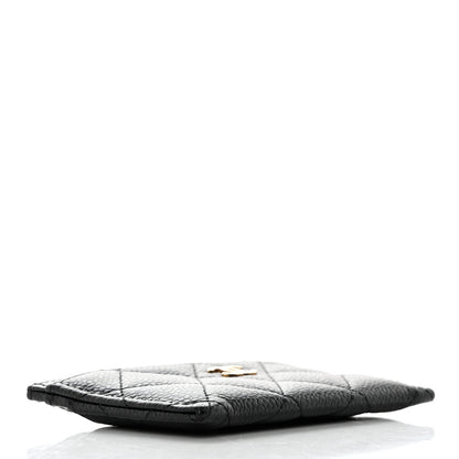 Chanel Caviar Quilted Card Holder Black 4 of 9