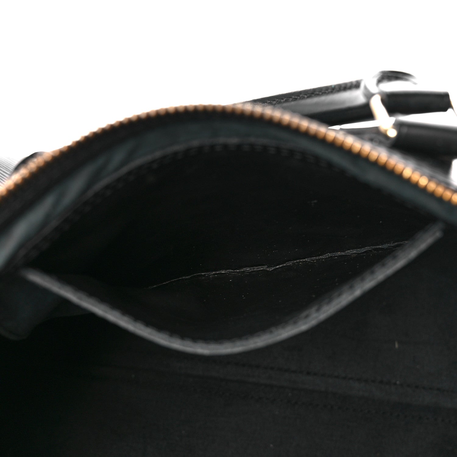 Louis Vuitton Epi Speedy 30 Black 6 of 13