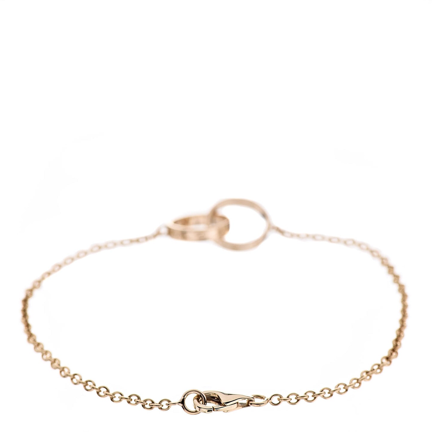 18K Yellow Gold Interlocking LOVE Bracelet
