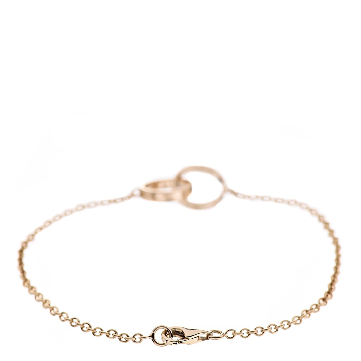 Cartier 18K Yellow Gold Interlocking LOVE Bracelet 3 of 4