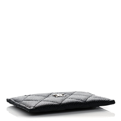 Chanel Caviar Quilted Card Holder Black 4 of 9