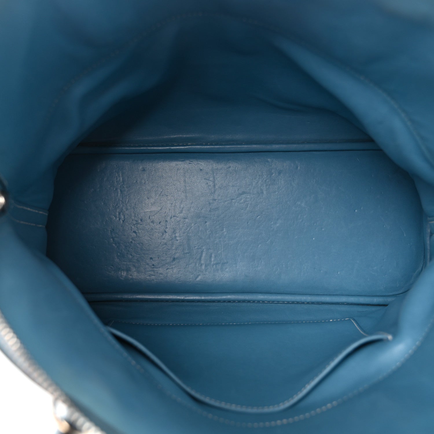 Hermes Taurillon Clemence Bolide 31 Blue Jean 5 of 10