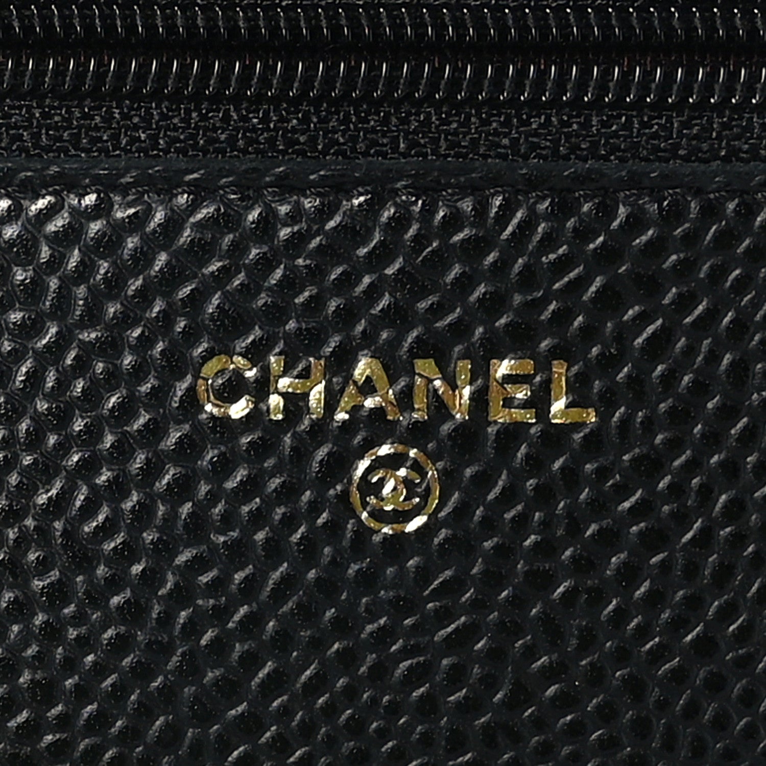 Chanel Caviar Quilted Wallet on Chain WOC Black 6 of 9