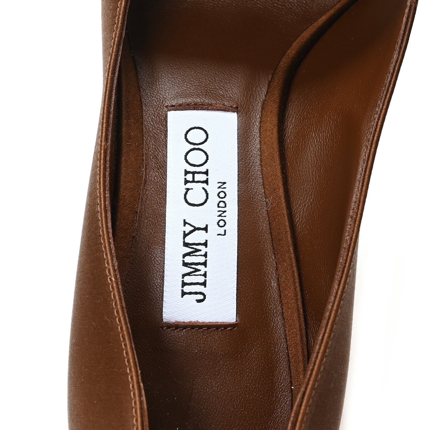 Jimmy Choo Satin Love 85 Pumps 38 Bronze 8 of 9