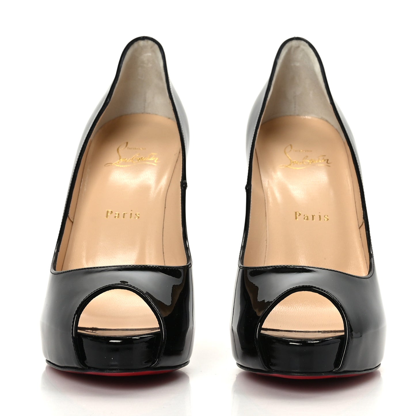 Patent New Very Prive 120 Peep Toe Pumps 39 Black Red