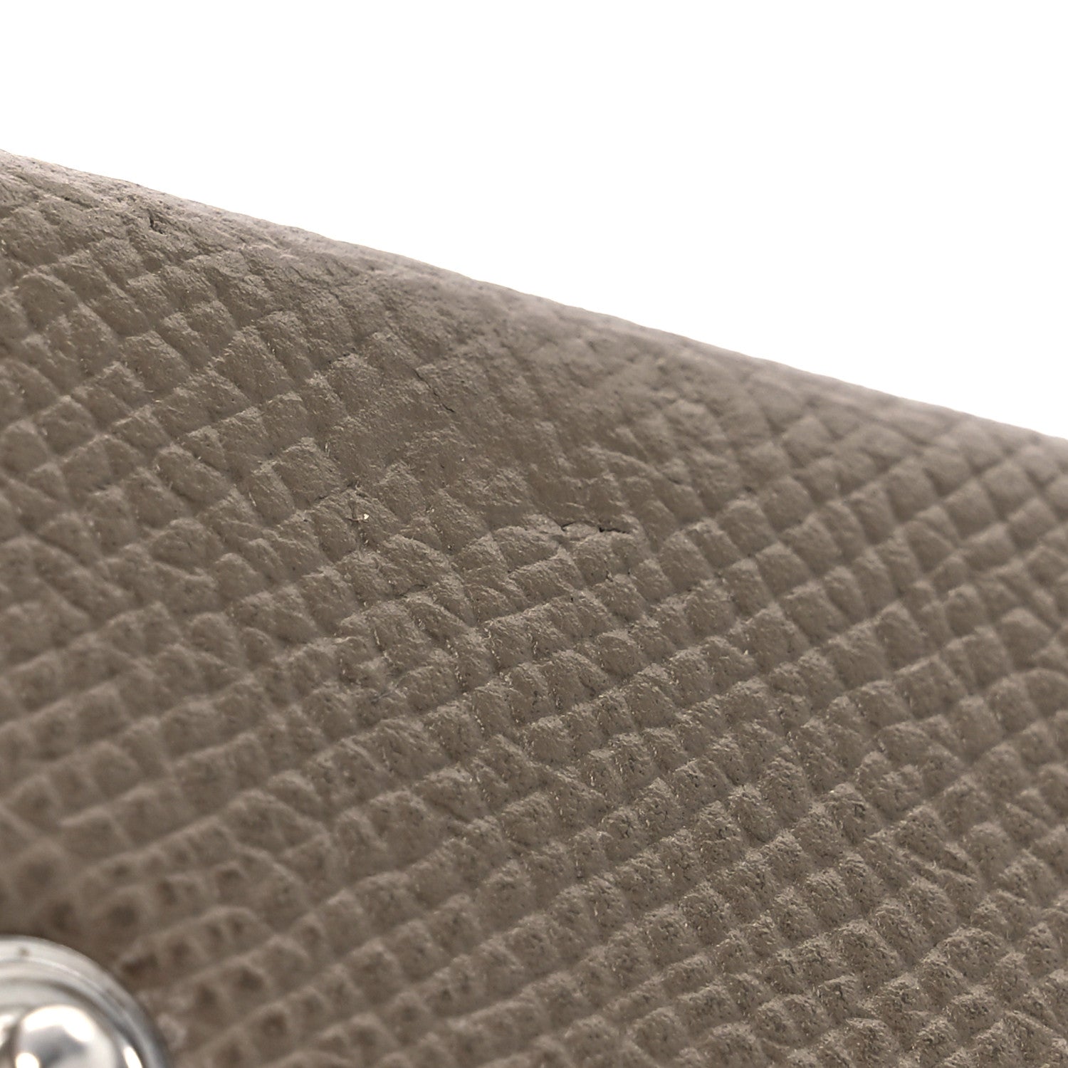 Hermes Epsom Calvi Card Case Etoupe 10 of 11