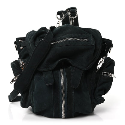 Alexander Wang Nubuck Mini Marti Backpack Green Rhodium Hardware 1768196 –  FASHIONPHILE