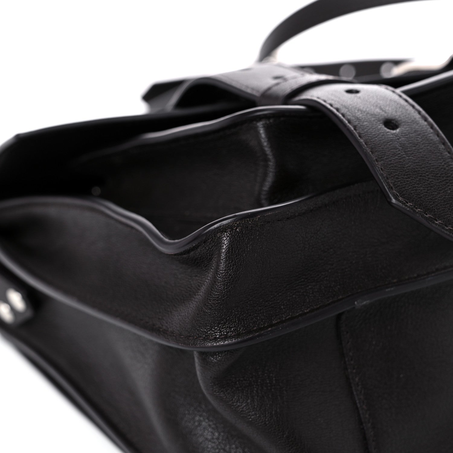 Proenza Schouler Lambskin Medium PS1 Satchel Black 8 of 17