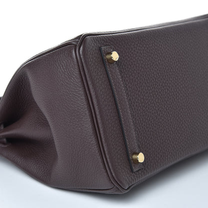 Hermes Togo Birkin 30 Chocolate 37 of 44