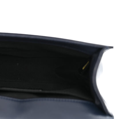 Chanel Faded Calfskin Quilted Small Studded Boy Flap Navy 5 of 13