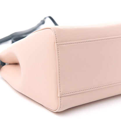 Fendi Nappa Colorblock Mini Peekaboo Iconic Satchel Soap Amazzonia Opal 9 of 11