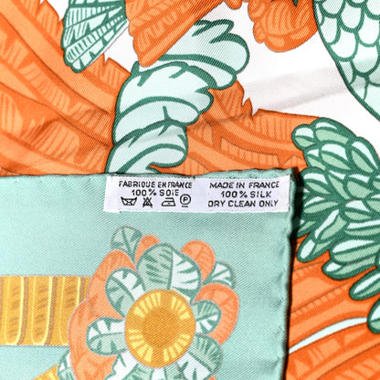 Hermes Silk Armets Panache Scarf 90 4 of 9