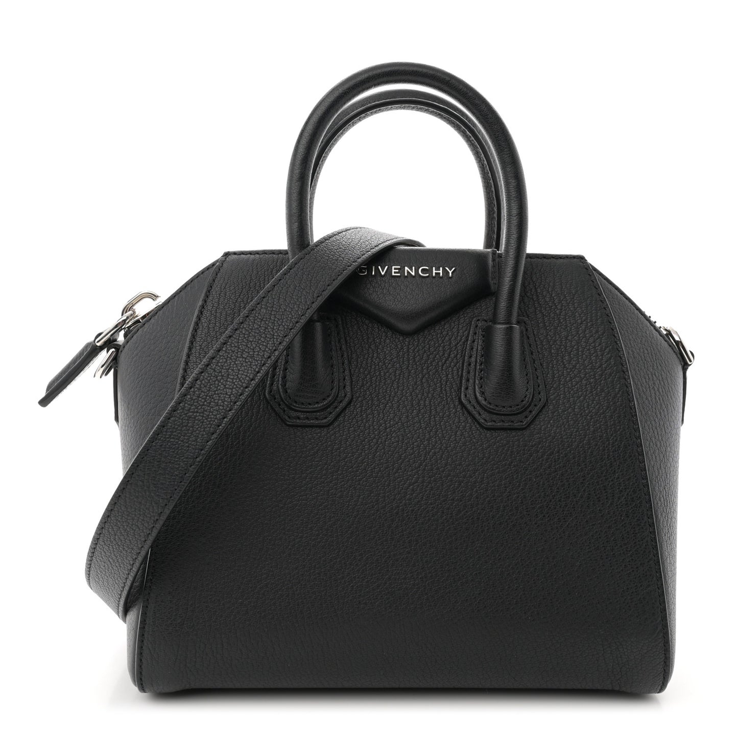 Sugar Goatskin Mini Antigona Black