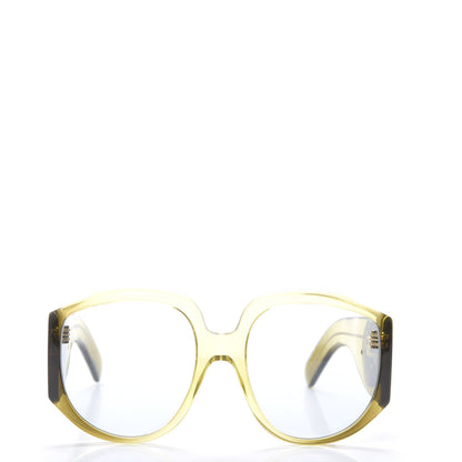 Gucci Acetate Oversized Interlocking G Sunglasses GG0151S Yellow 2 of 7