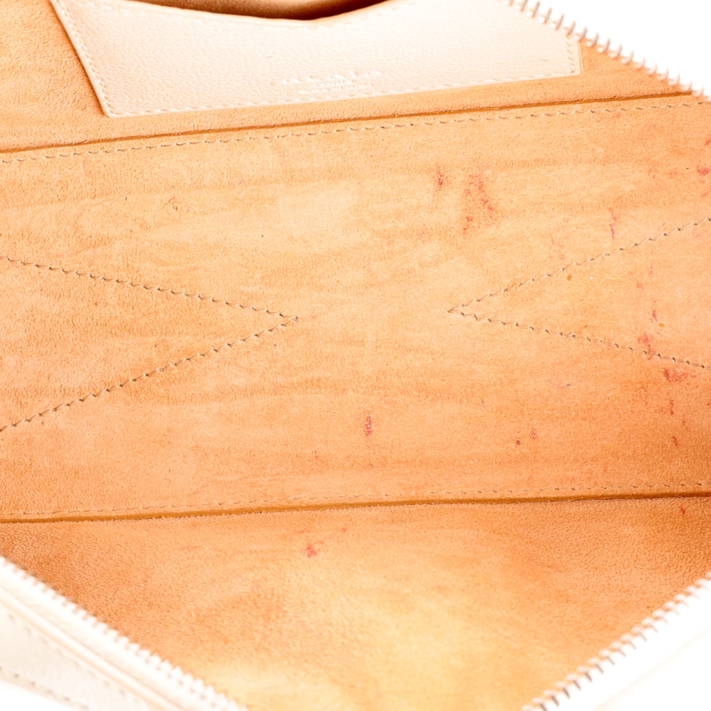Goatskin Medium Le Teckel Bag Ivoire