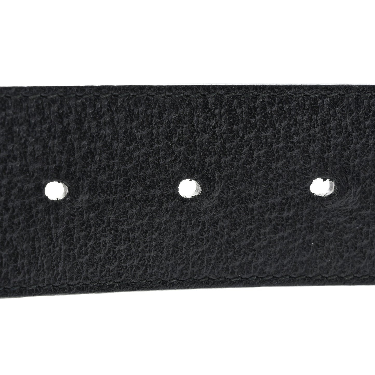 Textured Calfskin Double G 40mm Belt 85 34 Black