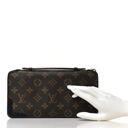 Louis Vuitton Monogram Macassar Zippy XL Wallet 2 of 10