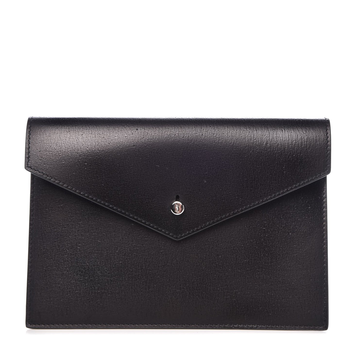Calfskin Passport Holder Black