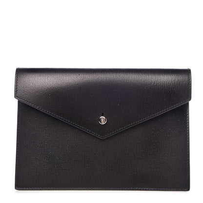 Saint Laurent Calfskin Passport Holder Black 1 of 7