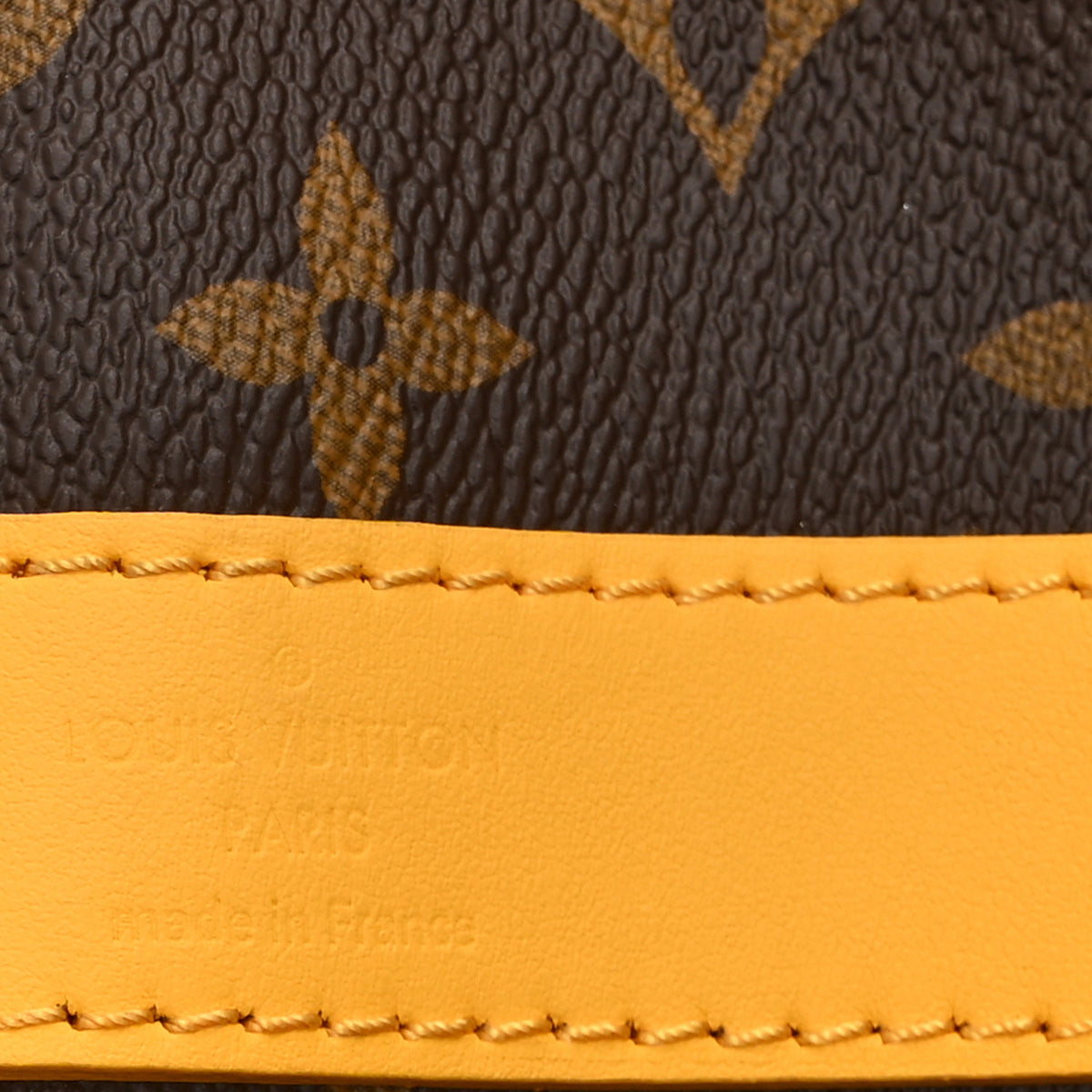 Louis Vuitton Monogram Macassar Keepall Bandouliere 50 Safran Yellow 5 of 8