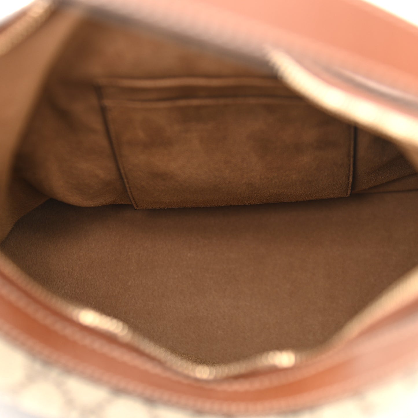 GG Supreme Monogram Linea A Hobo Brown