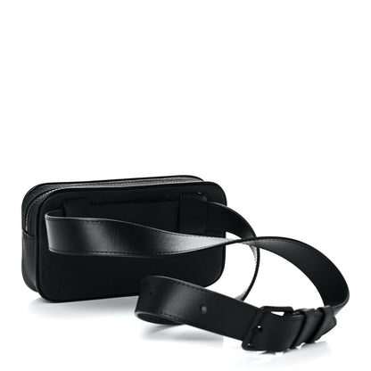 Louis Vuitton Taurillon Monogram Uniformes Solar Ray Soft Pochette Volga Belt Bag Black 3 of 12
